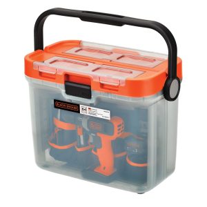 20V MAX* POWERCONNECT  Cordless Drill with 64-Piece Home Project Kit and Tool Box. Battery and Charger Included