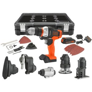 20V MAX* POWERCONNECT  MATRIX  Cordless Drill and 6-Piece Power Tool Combo Kit. Battery and Charger Included