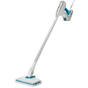 SteamMop  Multipurpose Steam Cleaning System with 7 Attachments + Storage Wall Mount