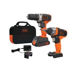 20V MAX* POWERCONNECT  Cordless Drill and Impact Driver. Battery and Charger Included