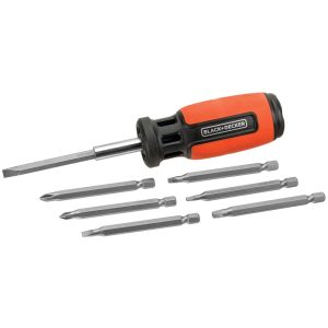 Screwdriver. Push And Pick. 7 Bit