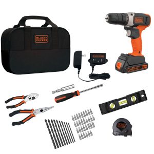 20V MAX* POWERCONNECT  Cordless Drill With 49-Piece Home Project Kit. Battery and Charger Included