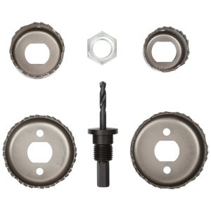 Hole Saw Kit. Assorted. 5-Piece
