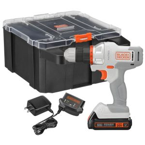 20V MAX *POWERCONNECT  MATRIX  Cordless Drill with Storage Case. Battery and Charger Included (White)