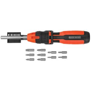 Ratcheting Screwdriver. 10 Bit