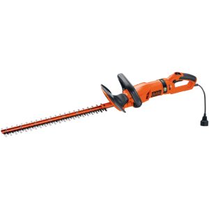 Hedge Trimmer. Rotating Handle. Dual Blade Action Blades. 3.3-Amp. 24-Inch